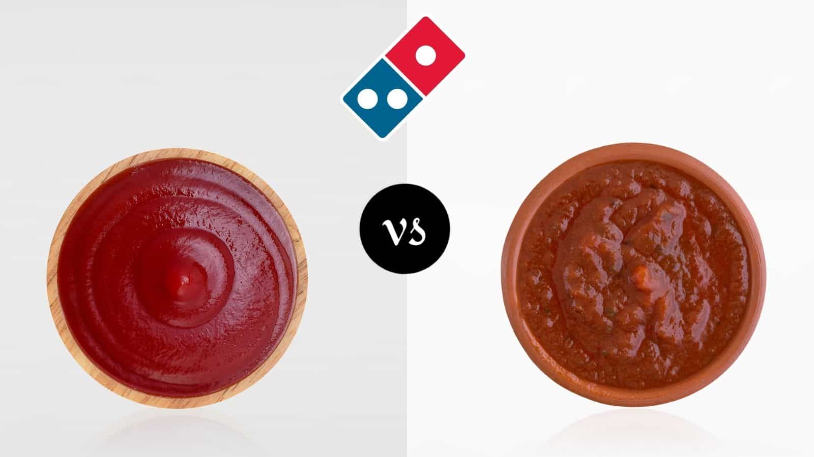 达美乐番茄酱vs番茄酱